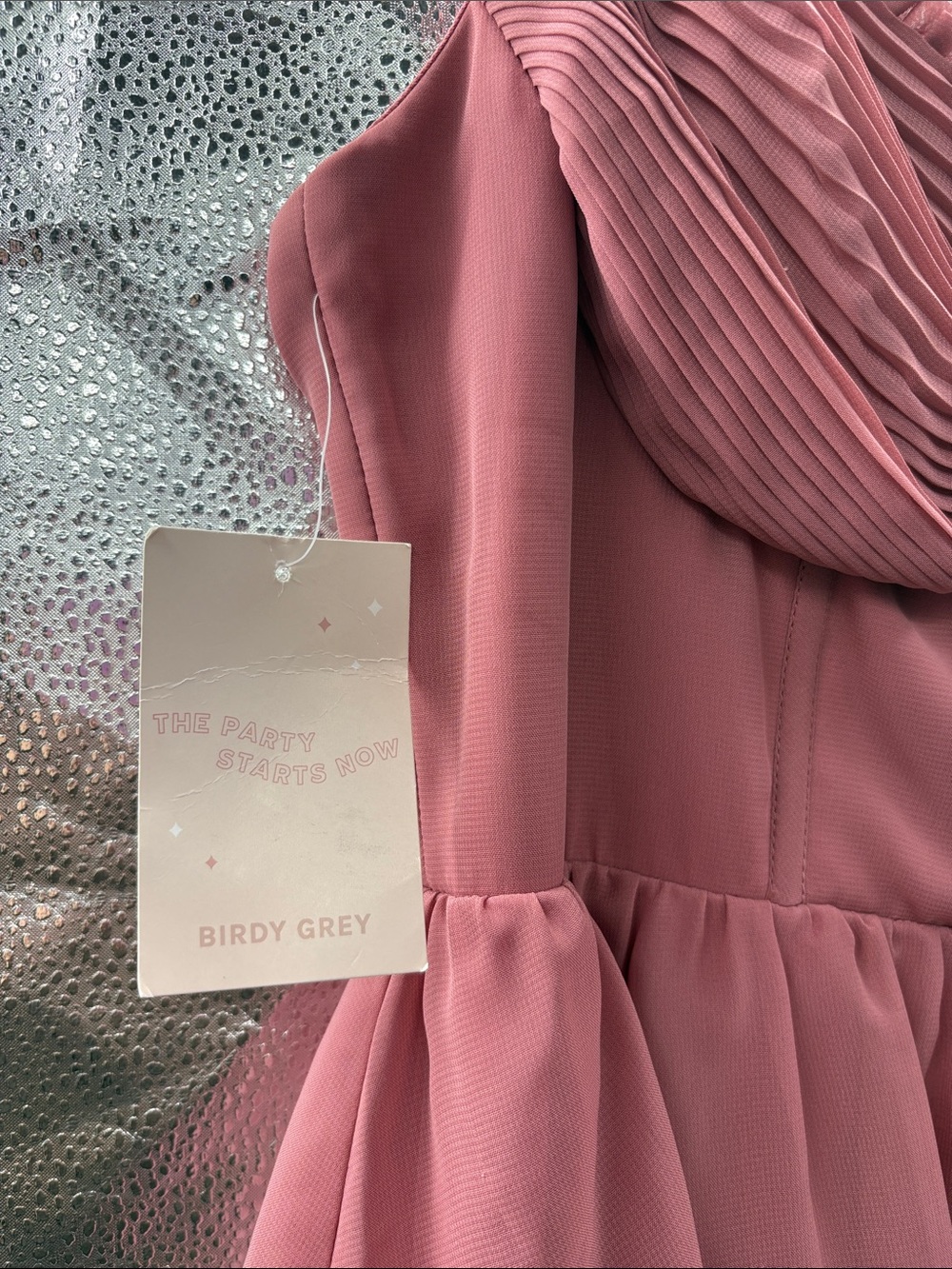 Birdy Grey Tiered Ruffle Maxi Dress - Dusty Rose - Picture 4 of 7